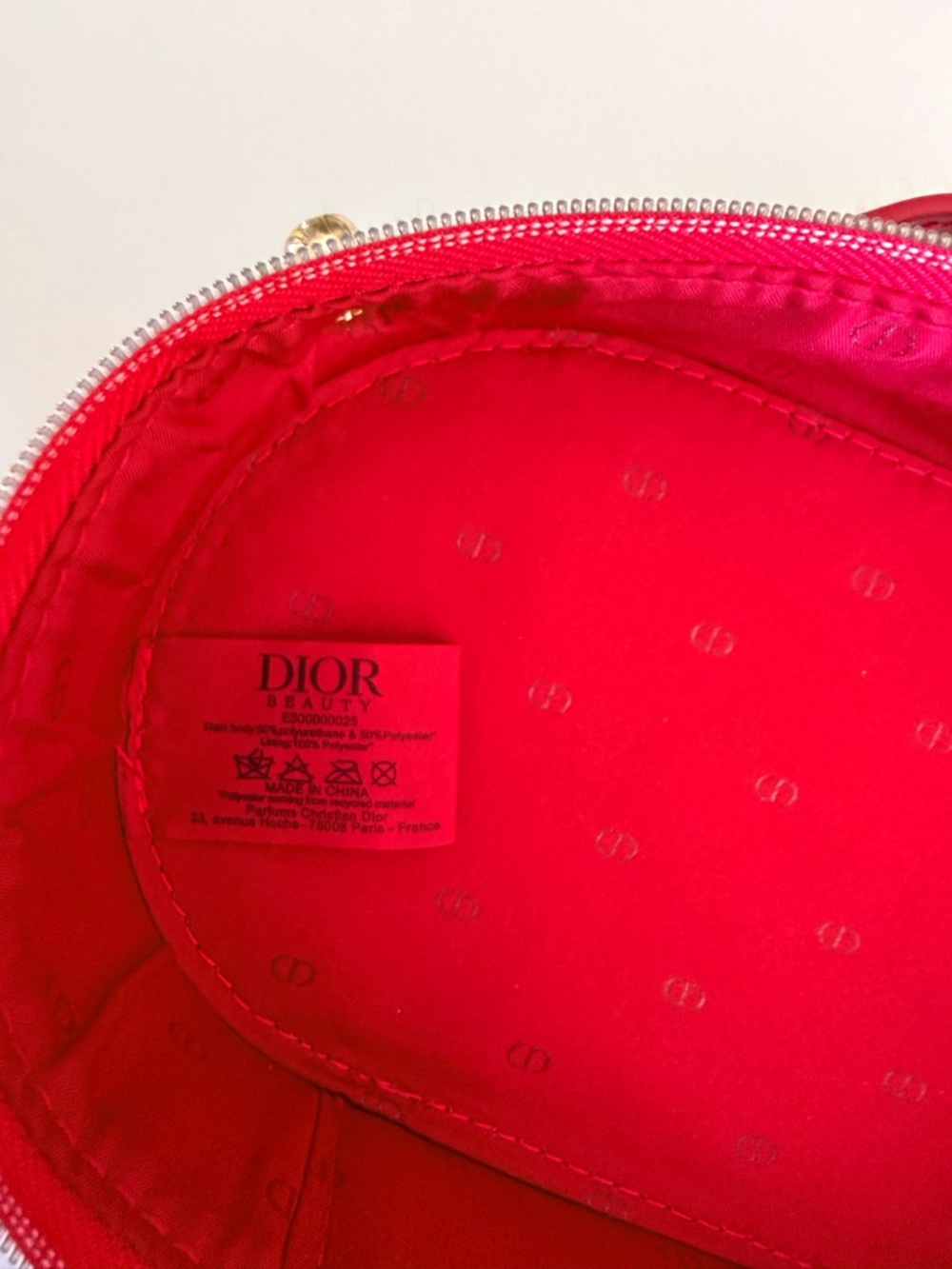 Dior Glossy Red Patent Mini Top-Handle Bag - Picture 6 of 6